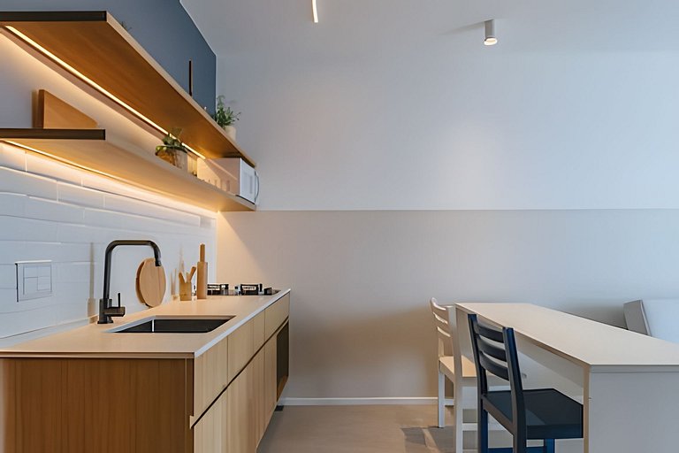 Vista-mar | Loft Moderno | Barra da Tijuca - BP918