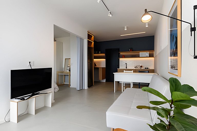 Vista-mar | Loft Moderno | Barra da Tijuca - BP918