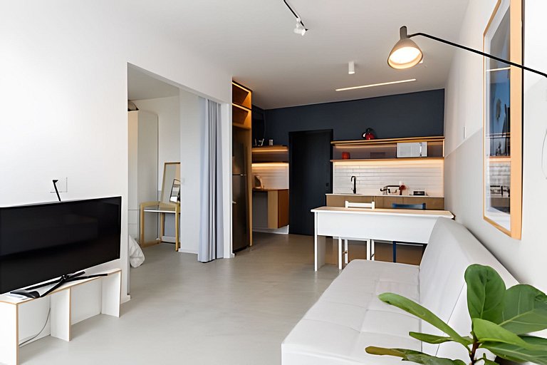 Vista-mar | Loft Moderno | Barra da Tijuca - BP918