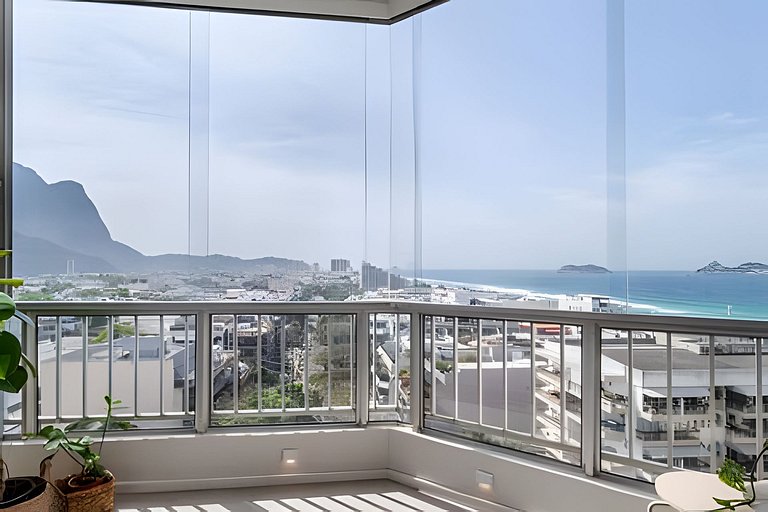 Vista-mar | Loft Moderno | Barra da Tijuca - BP918