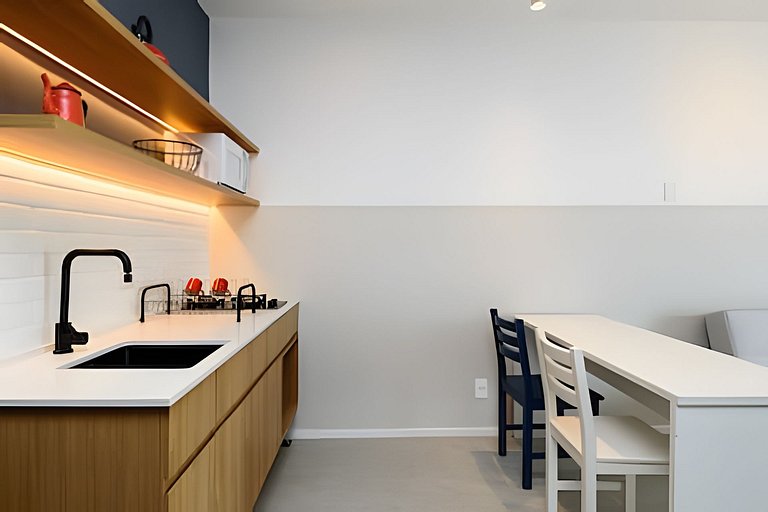 Vista-mar | Loft Moderno | Barra da Tijuca - BP918