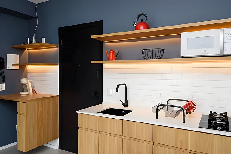 Vista-mar | Loft Moderno | Barra da Tijuca - BP918