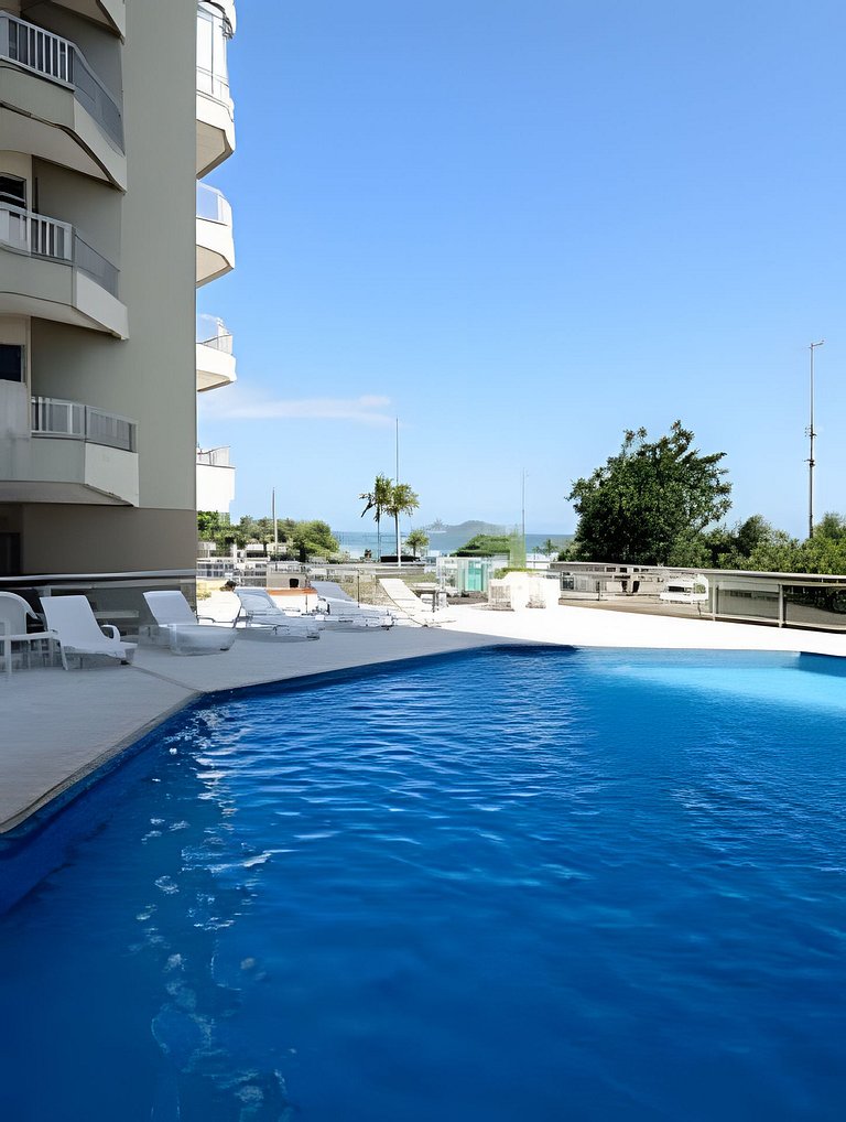 Vista-mar | Loft Moderno | Barra da Tijuca - BP918