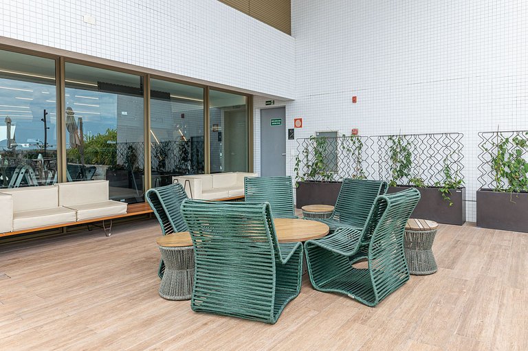 Vista Incrível para o Rio e Mar - PC907