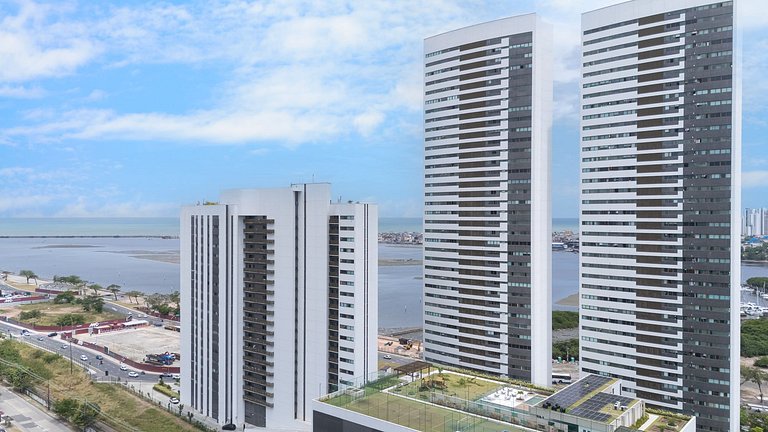 Vista Incrível para o Mar - Parque do Cais 907