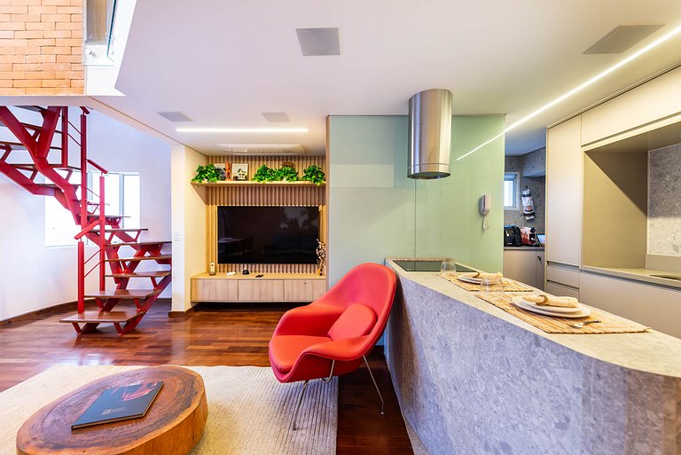 Triplex com Jacuzzi na Cobertura - GM94