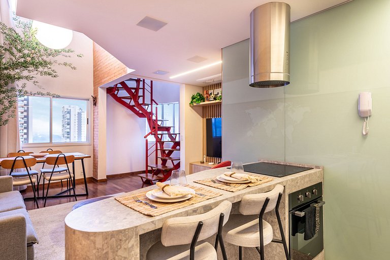 Triplex com Jacuzzi na Cobertura - GM94