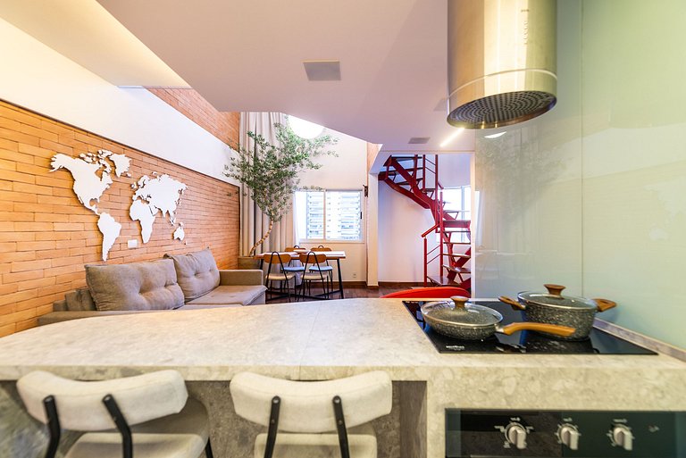 Triplex com Jacuzzi na Cobertura - GM94