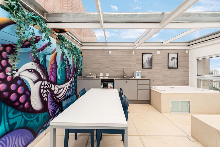 Triplex com Jacuzzi na Cobertura - GM94