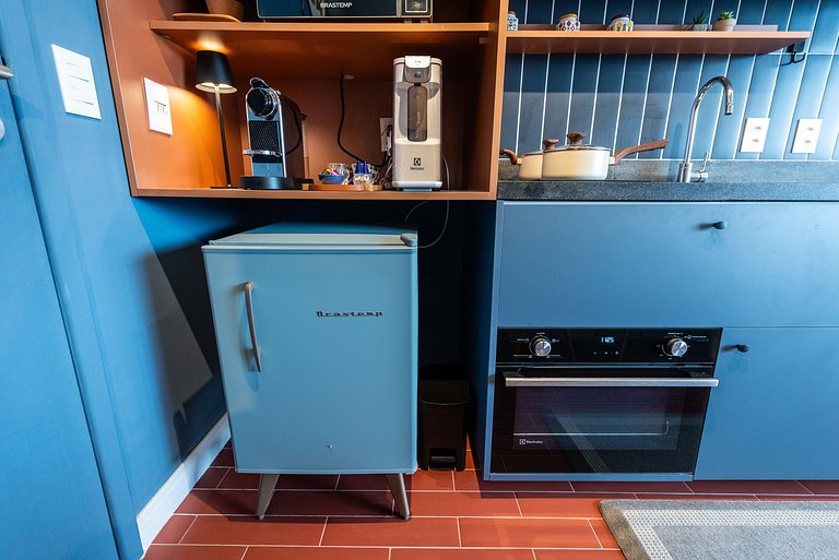 Studio com Varanda, Piscina & Academia - PG402