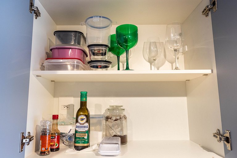 Studio com Varanda, Piscina & Academia - PG402