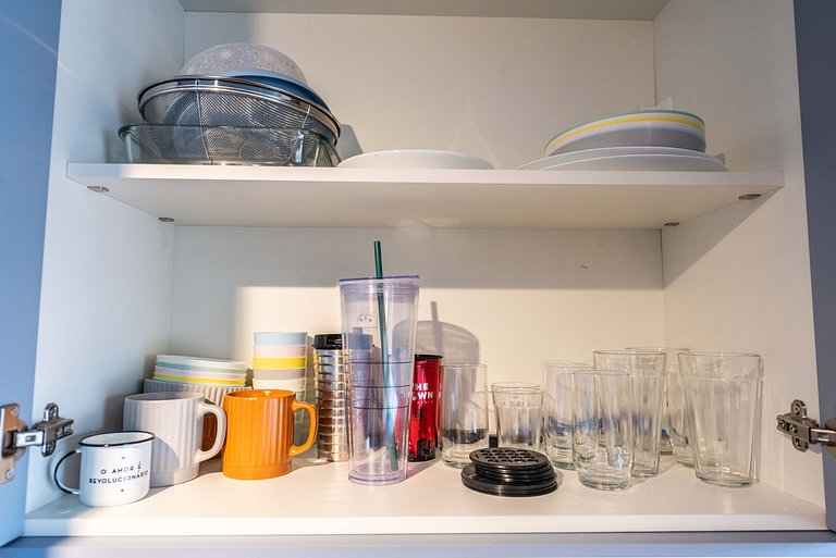 Studio com Varanda, Piscina & Academia - PG402