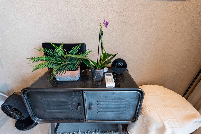 Studio com Varanda, Piscina & Academia - PG402