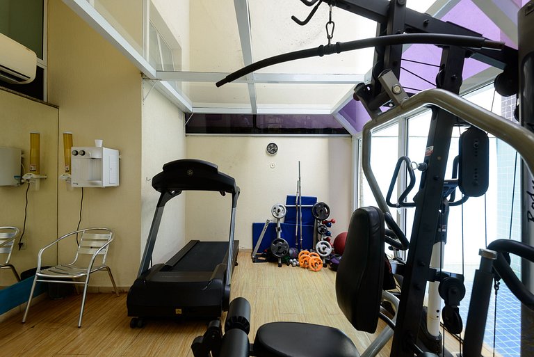 Flat c/ Limpeza Diária e Estacionamento - LB507