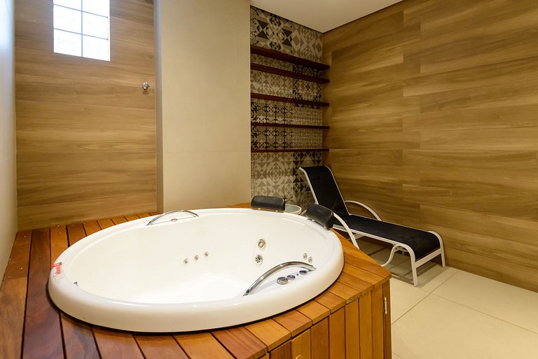 Flat c/ Limpeza Diária e Estacionamento - LB507