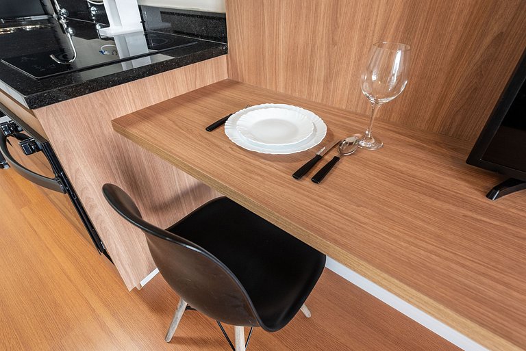 Studio c/ Vista Panorâmica e Piscina - GP2304