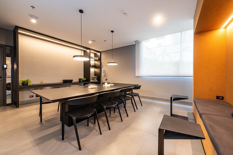 Studio c/ Vista Panorâmica e Piscina - GP2304