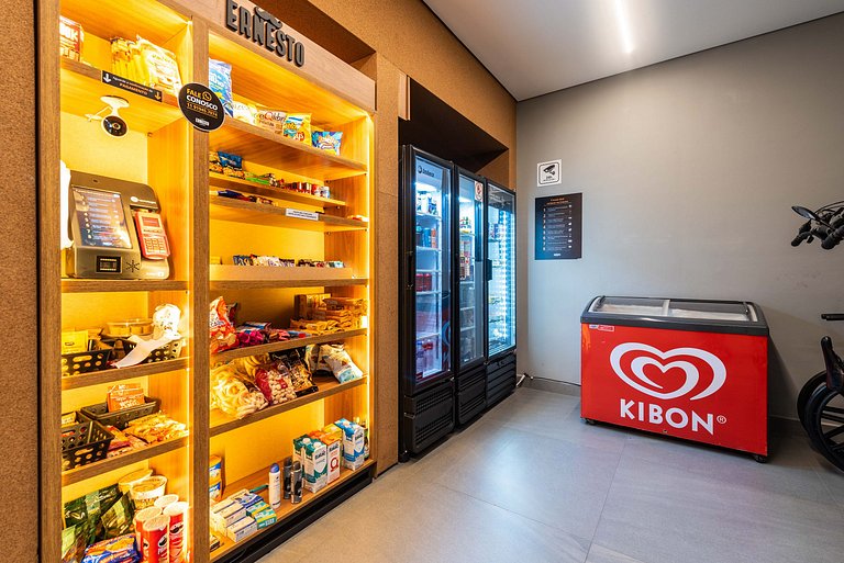 Studio c/ Vista Panorâmica e Piscina - GP2304