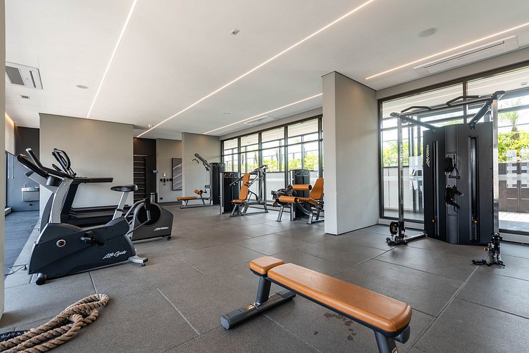 Studio c/ Vista Panorâmica e Piscina - GP2304