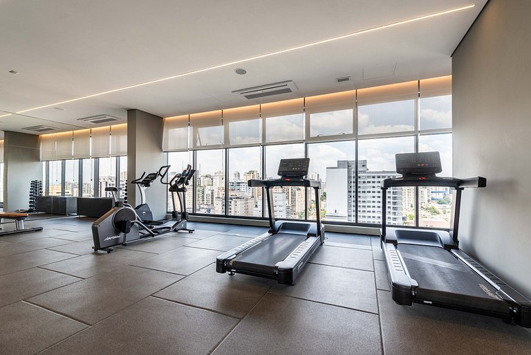 Studio c/ Vista Panorâmica e Piscina - GP2304