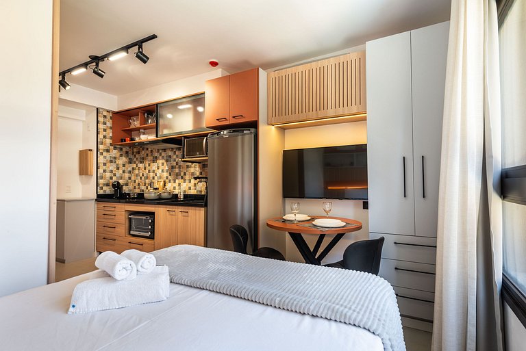 Studio Elegante em Moema | Pq. Ibirapuera - IP505