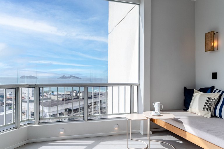 Vista-mar | Loft Moderno | Barra da Tijuca - BP918