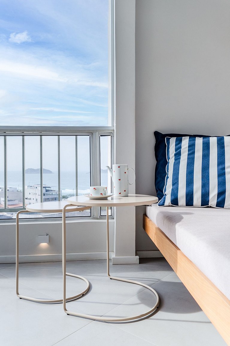 Vista-mar | Loft Moderno | Barra da Tijuca - BP918