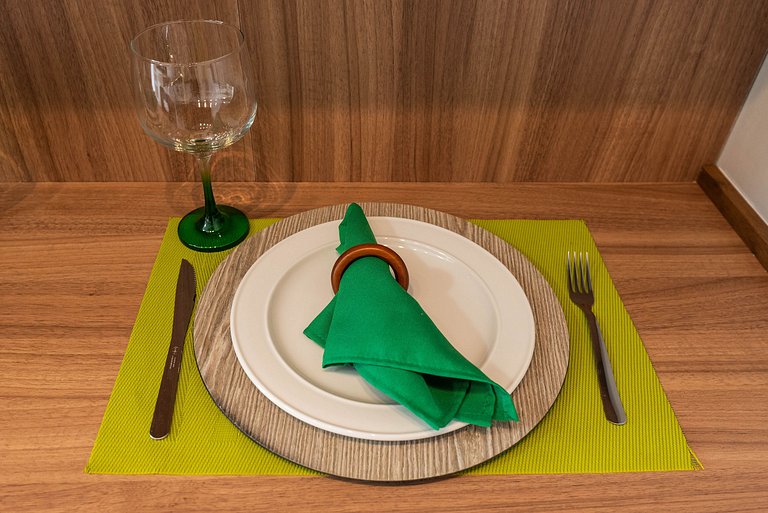 Studio com Piscina na Cobertura em Moema - IP1403