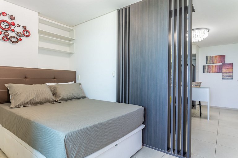 Studio c/ rooftop com piscina em Olinda - JAM907C