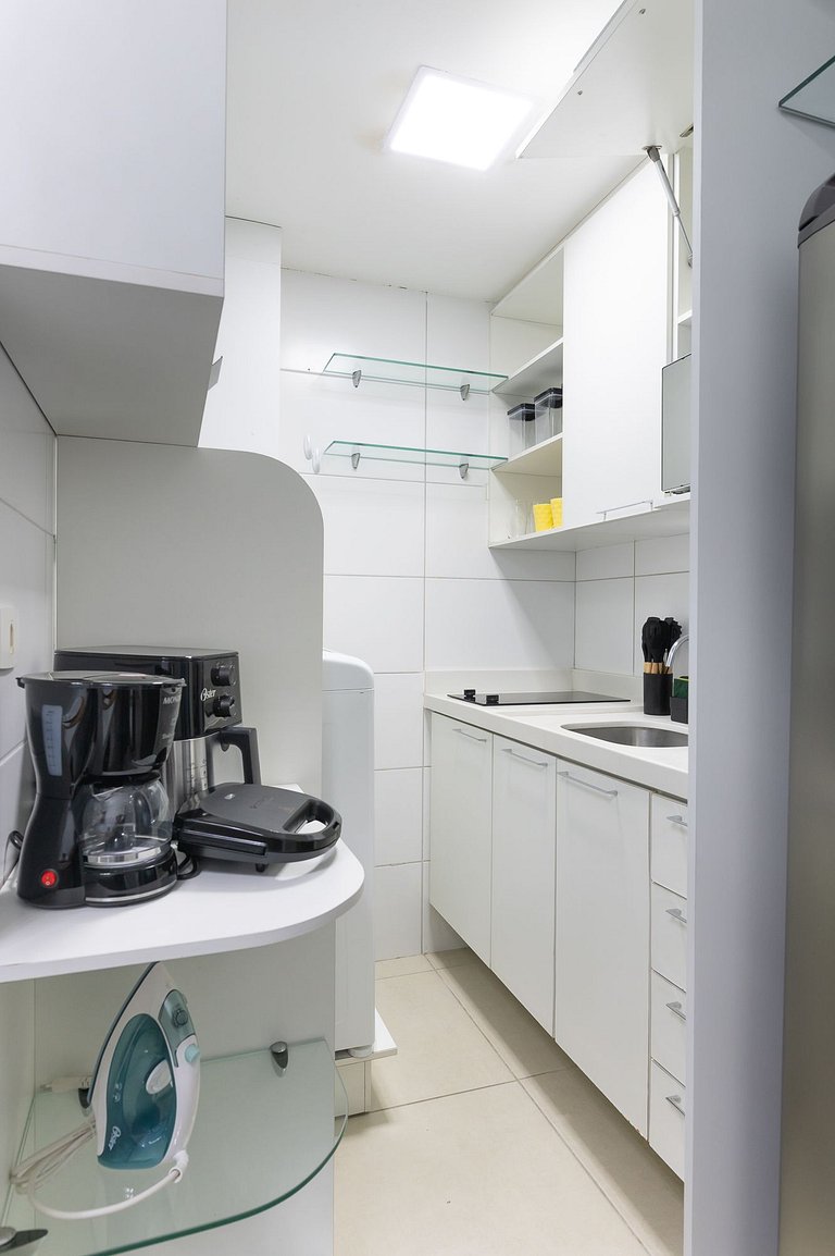 Studio c/ rooftop com piscina em Olinda - JAM907C