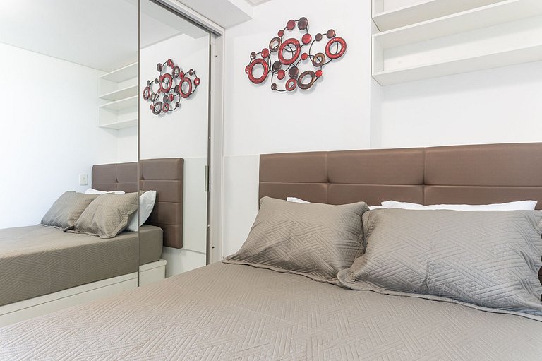 Studio com Rooftop e Piscina em Olinda - JAM907C