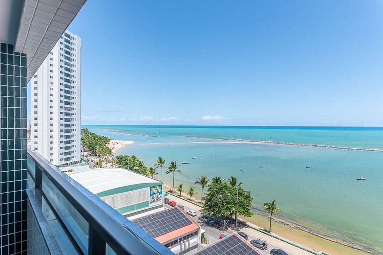 Studio com Rooftop e Piscina em Olinda - JAM907C