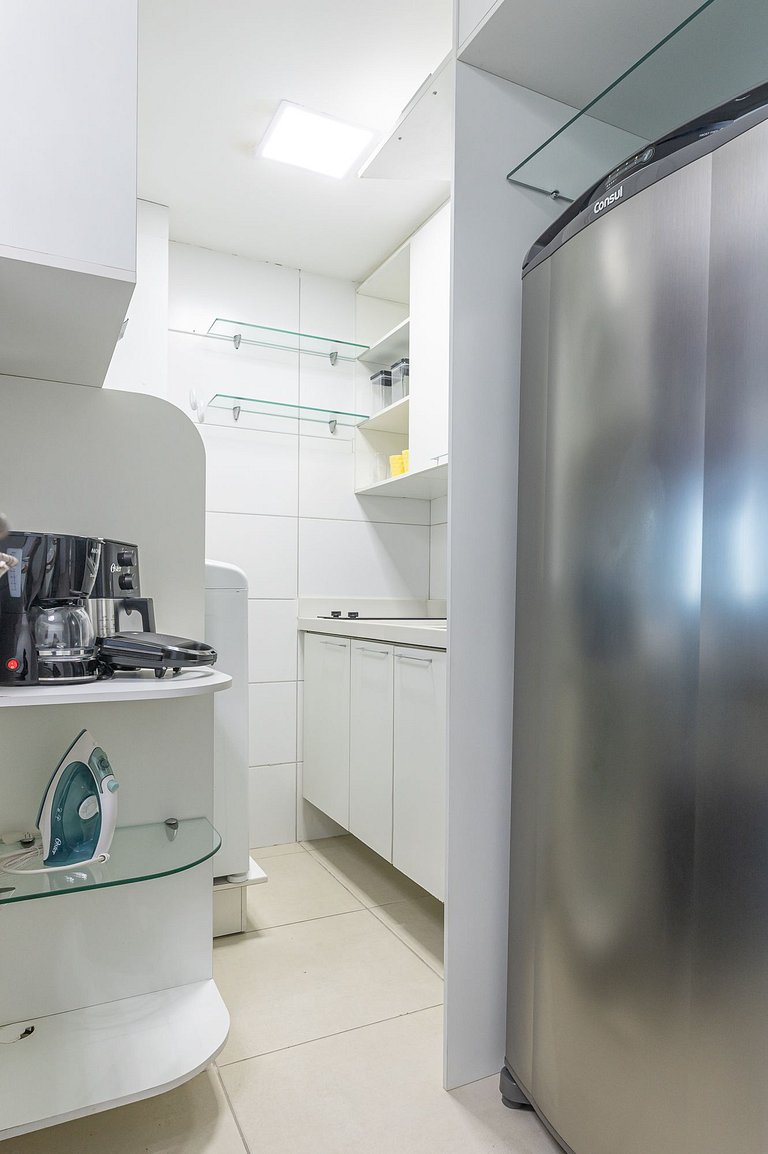 Studio com Rooftop e Piscina em Olinda - JAM907C