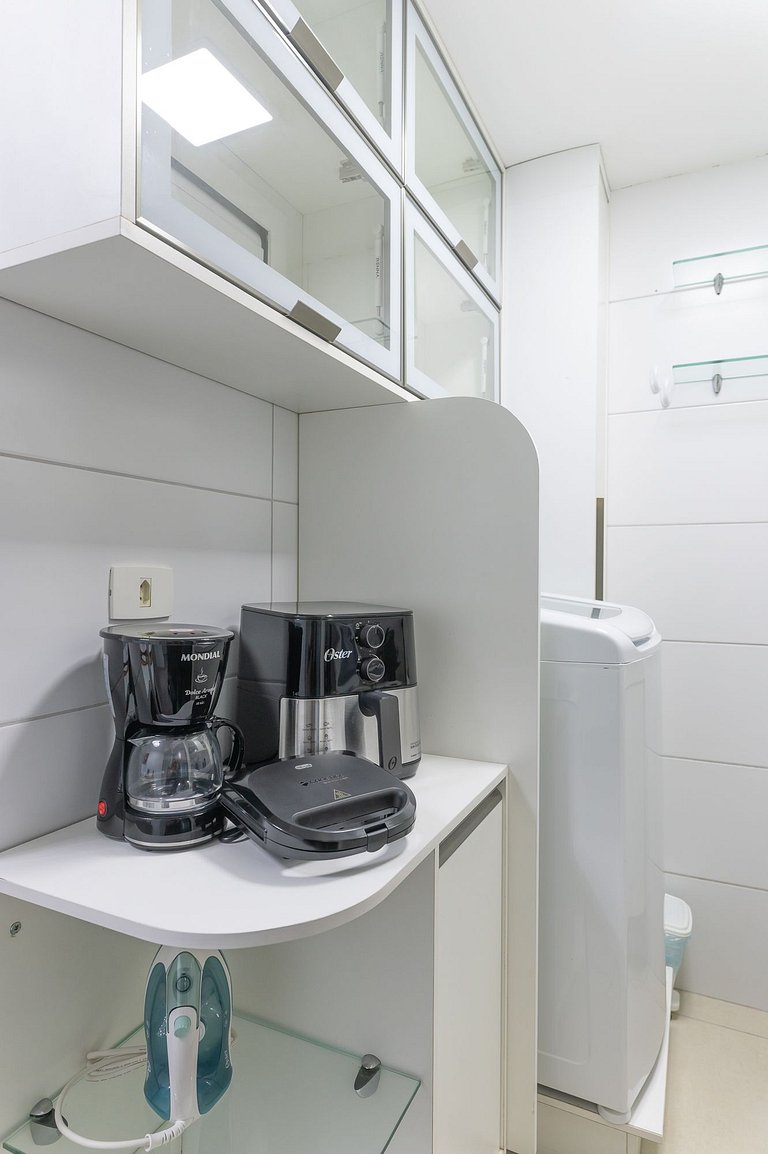 Studio com Rooftop e Piscina em Olinda - JAM907C