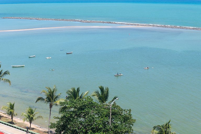 Studio c/ rooftop com piscina em Olinda - JAM907C