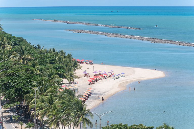 Studio c/ rooftop com piscina em Olinda - JAM907C