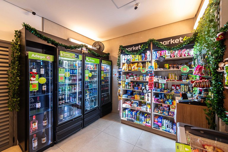 Piscina e Academia ao lado do Metrô - H104