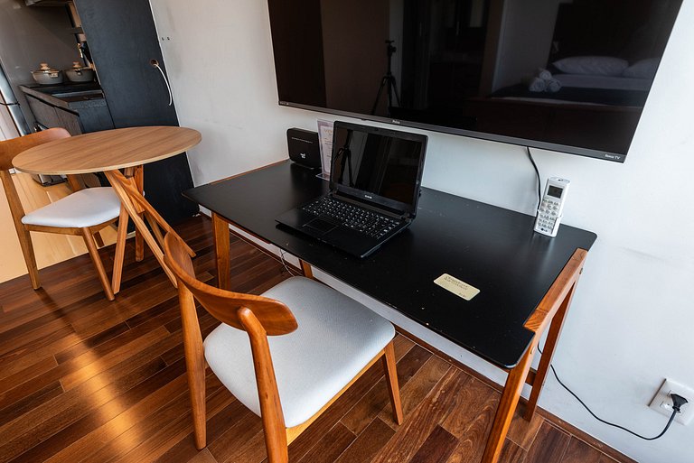 Studio em Pinheiros com Piscina Rooftop - P507