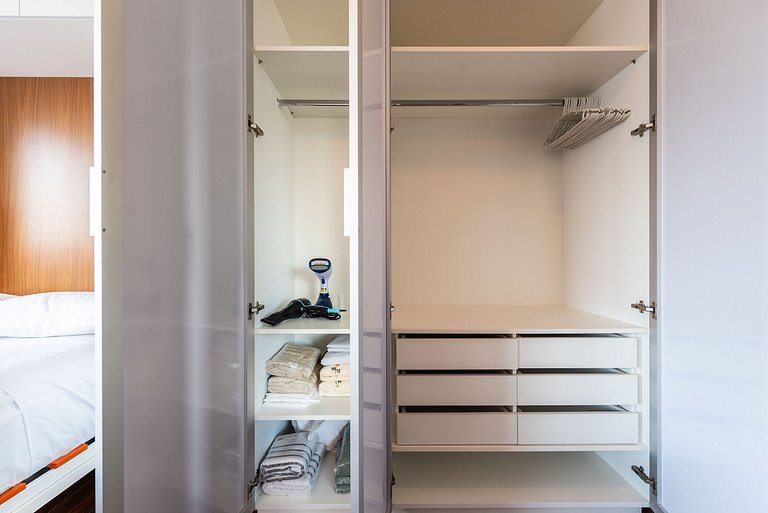 Studio em Pinheiros com Piscina Rooftop - P507