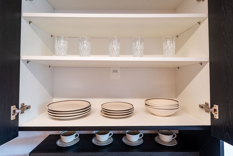 Studio em Pinheiros com Piscina Rooftop - P507