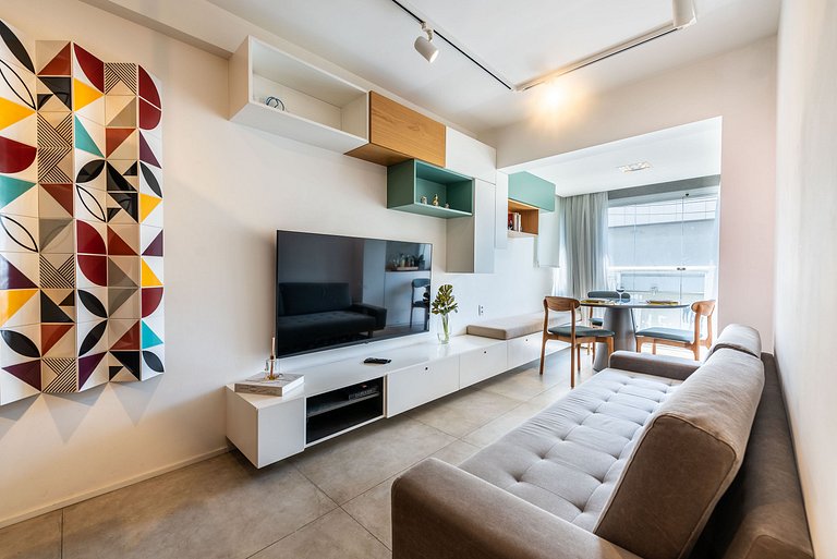 Apt Premium em Pinheiros | Piscina/Coworking - H12