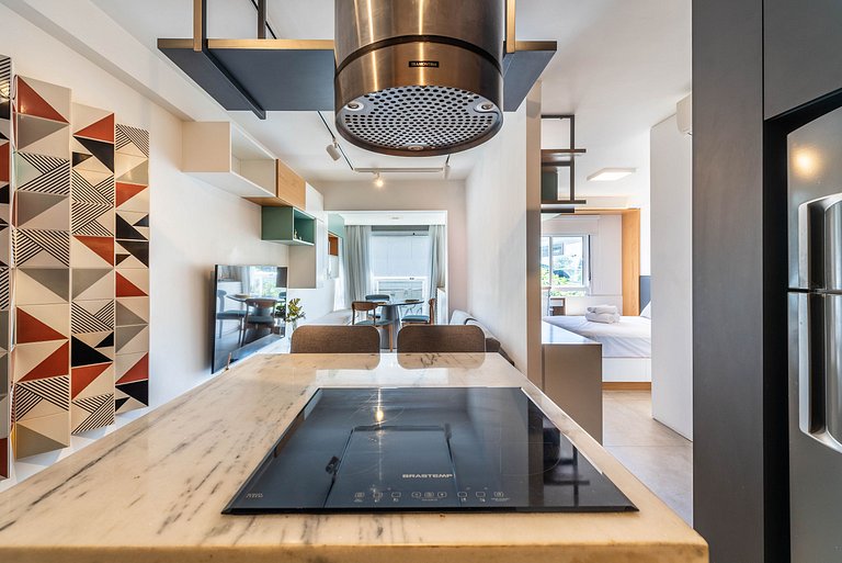 Apt Premium em Pinheiros | Piscina/Coworking - H12