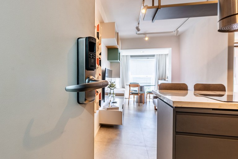 Apt Premium em Pinheiros | Piscina/Coworking - H12