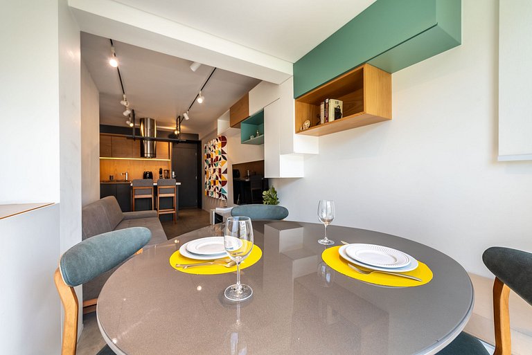 Apt Premium em Pinheiros | Piscina/Coworking - H12