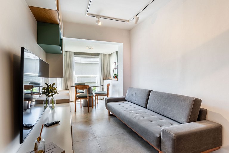 Apt Premium em Pinheiros | Piscina/Coworking - H12