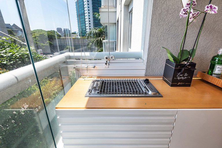 Apt Premium em Pinheiros | Piscina/Coworking - H12