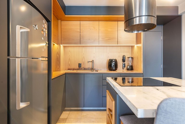 Apt Premium em Pinheiros | Piscina/Coworking - H12