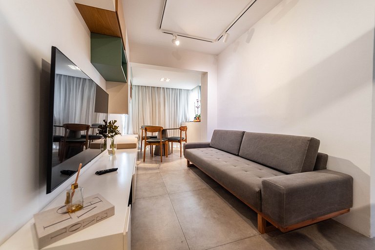 Apt Premium em Pinheiros | Piscina/Coworking - H12