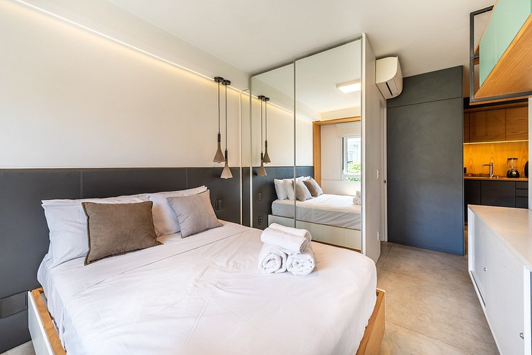 Apt Premium em Pinheiros | Piscina/Coworking - H12