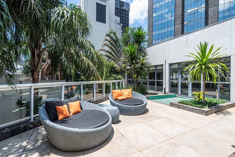 Apt Premium em Pinheiros | Piscina/Coworking - H12